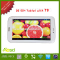 low price TV dual core 7 inch mediatek tablet pc S71